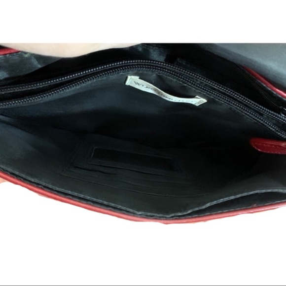 Worthington Red Shoulder Strap Purse - Picture 9 of 10